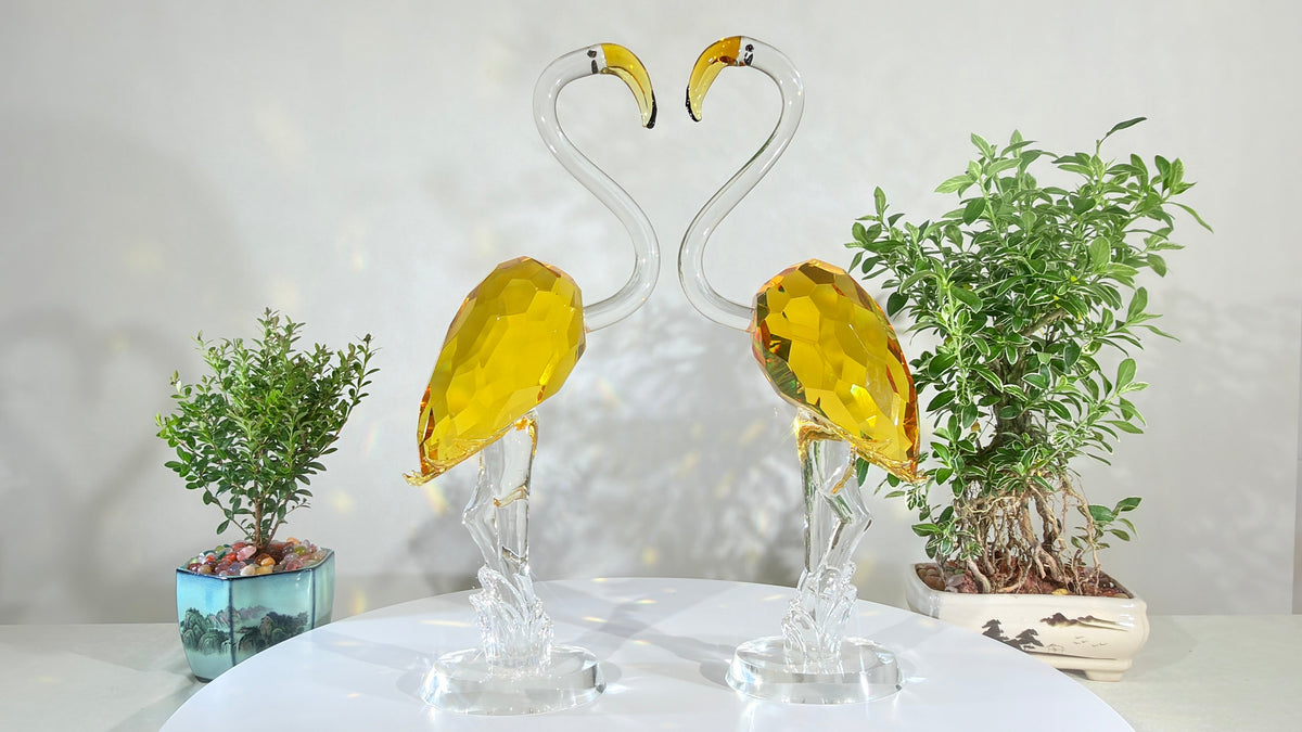 Flamingo Grace · K9 Crystal Collection