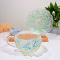 Twelve Flower Goddesses Cup – January Orchid – Xie Daoyun 謝道韞
