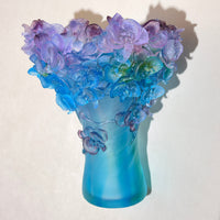 Azure Orchid · Blue Liuli Orchid Vase