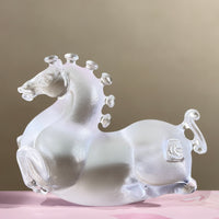 Little Horses · Pearl White Liuli Sculpture