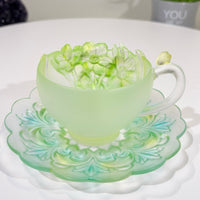 Twelve Flower Goddesses Cup – December Narcissus – Luo Shen (Mi Fei) 洛神（宓妃）