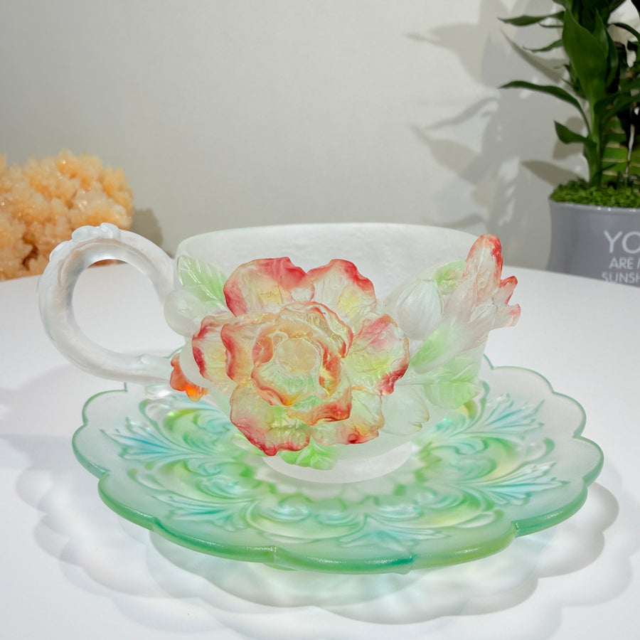 Diana Twelve Flower Goddesses Cup - June Pomegranate - Pomegranate