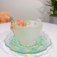 Twelve Flower Goddesses Cup – June Pomegranate – Gongsun Daniang 公孫大娘