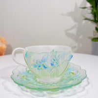 Twelve Flower Goddesses Cup – January Orchid – Xie Daoyun 謝道韞