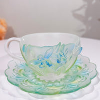 Twelve Flower Goddesses Cup – January Orchid – Xie Daoyun 謝道韞