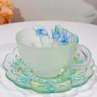 Twelve Flower Goddesses Cup – January Orchid – Xie Daoyun 謝道韞