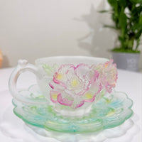 Twelve Flower Goddesses Cup – April Peony – Li Juan 麗娟