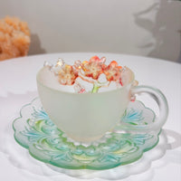 Twelve Flower Goddesses Cup – February Plum Blossom – Jiang Caiping (Consort Mei) 江采蘋（梅妃）