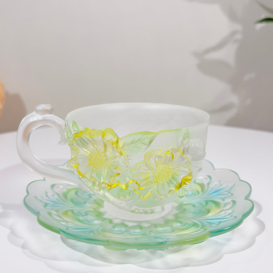 Twelve Flower Goddesses Cup – May Herbaceous Peony – Wang Zhaojun 王昭君