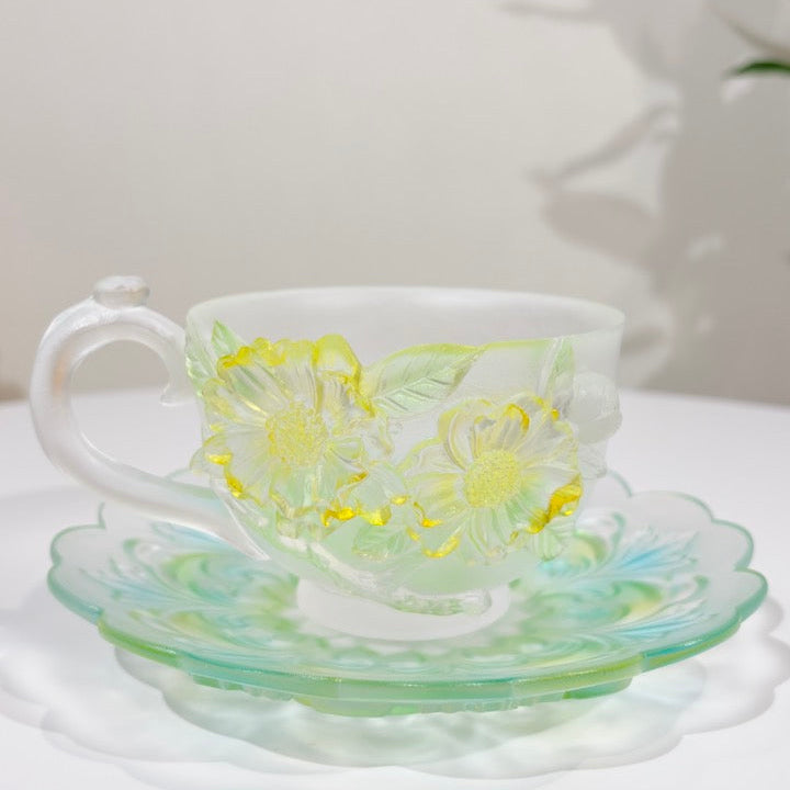 Twelve Flower Goddesses Cup – May Herbaceous Peony – Wang Zhaojun 王昭君