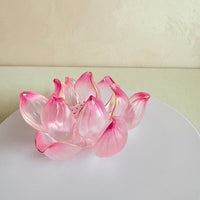 Lotus Serenity · Pink Liuli Lotus Incense Holder