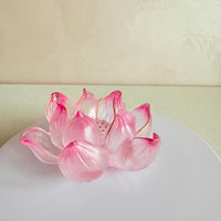 Lotus Serenity · Pink Liuli Lotus Incense Holder