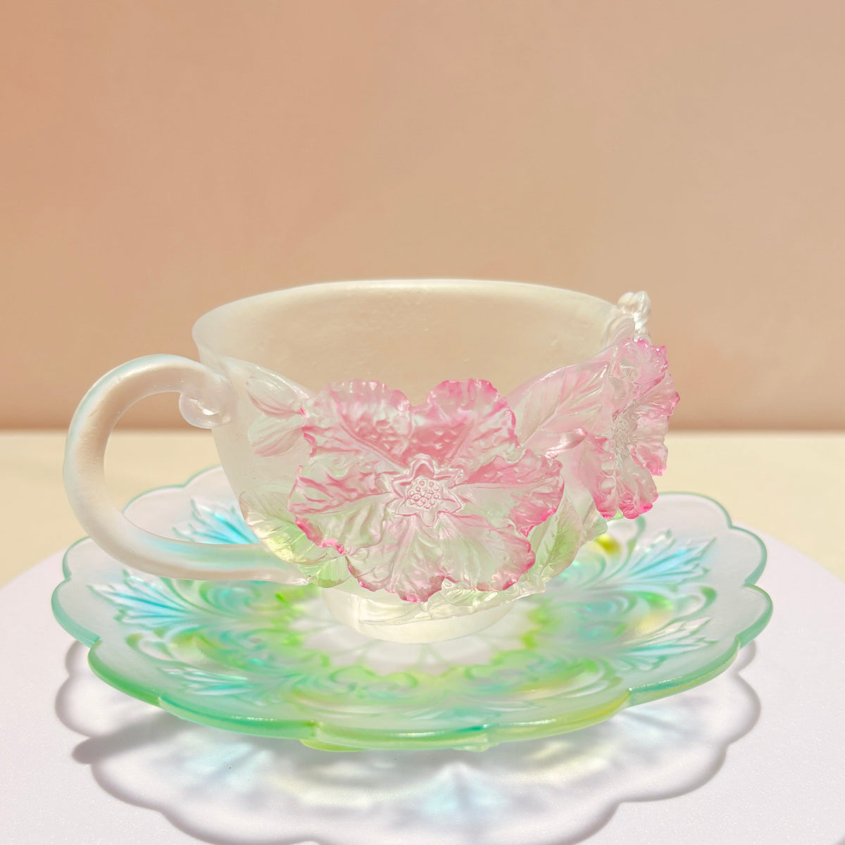 Twelve Flower Goddesses Cup – October Hibiscus – Yang Guifei 楊貴妃