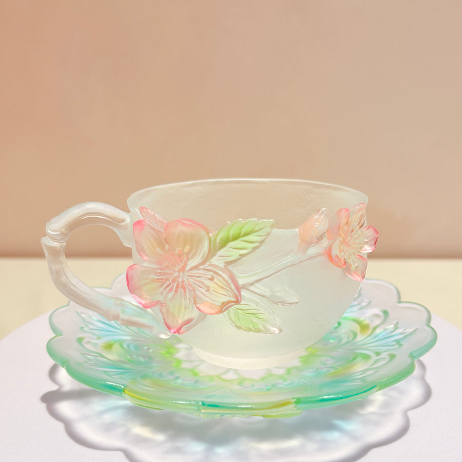 Twelve Flower Goddesses Cup – March Peach Blossom – Lady Xi 息夫人（息媯）
