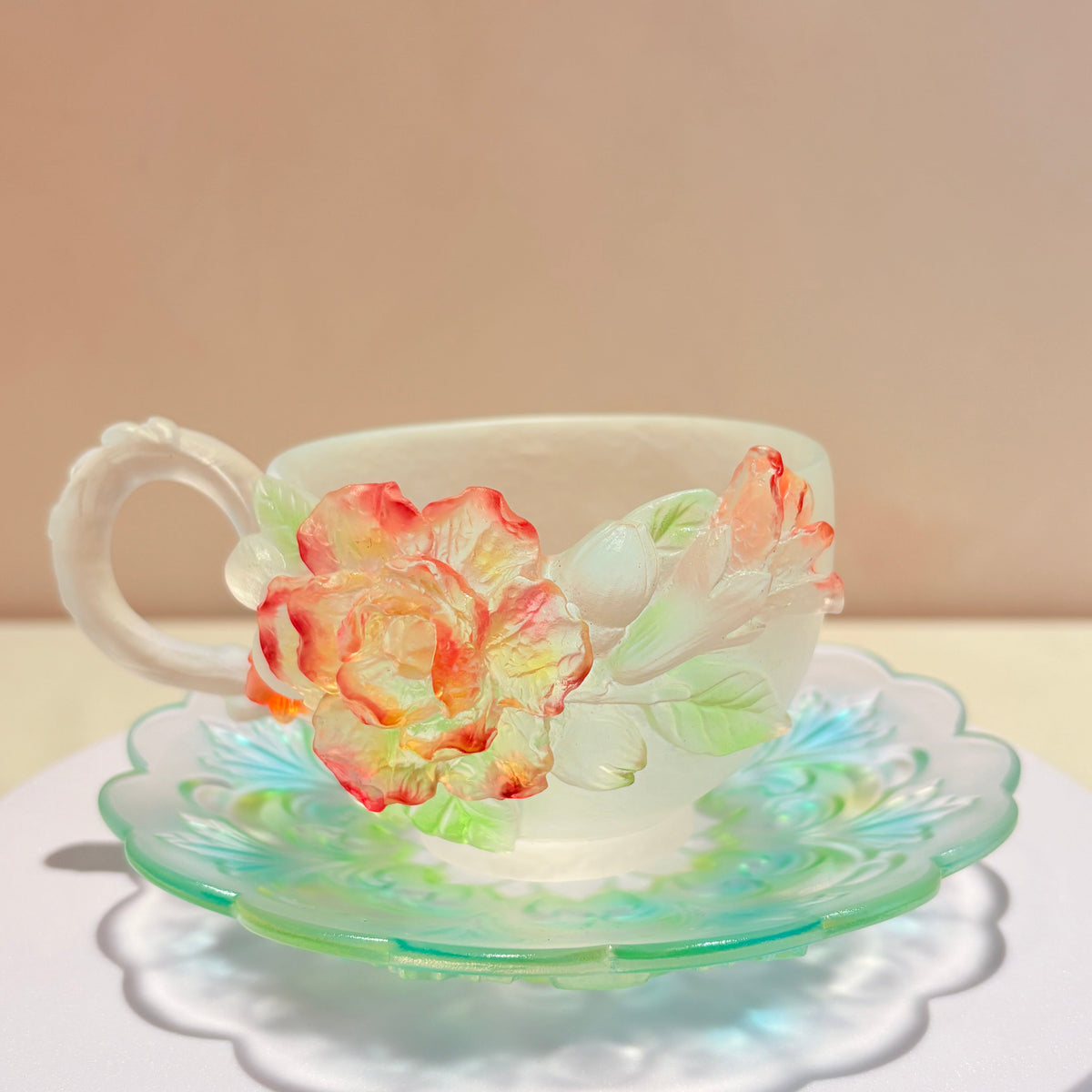 Twelve Flower Goddesses Cup – June Pomegranate – Gongsun Daniang 公孫大娘