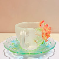 Twelve Flower Goddesses Cup – June Pomegranate – Gongsun Daniang 公孫大娘