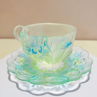 Twelve Flower Goddesses Cup – January Orchid – Xie Daoyun 謝道韞