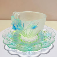 Twelve Flower Goddesses Cup – January Orchid – Xie Daoyun 謝道韞