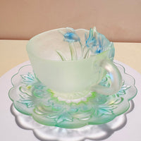 Twelve Flower Goddesses Cup – January Orchid – Xie Daoyun 謝道韞