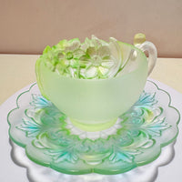 Twelve Flower Goddesses Cup – December Narcissus – Luo Shen (Mi Fei) 洛神（宓妃）