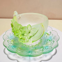 Twelve Flower Goddesses Cup – December Narcissus – Luo Shen (Mi Fei) 洛神（宓妃）