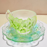 Twelve Flower Goddesses Cup – December Narcissus – Luo Shen (Mi Fei) 洛神（宓妃）