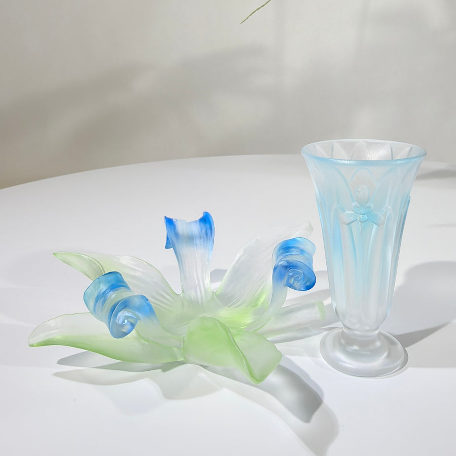 Twelve Flower Goddesses · Blossom Wine Collection January Orchid · Li Qingzhao 李清照