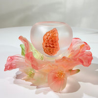 Twelve Flower Goddesses · Blossom Wine Collection · June Pomegranate Blossom · Hongfu Nü 紅拂女