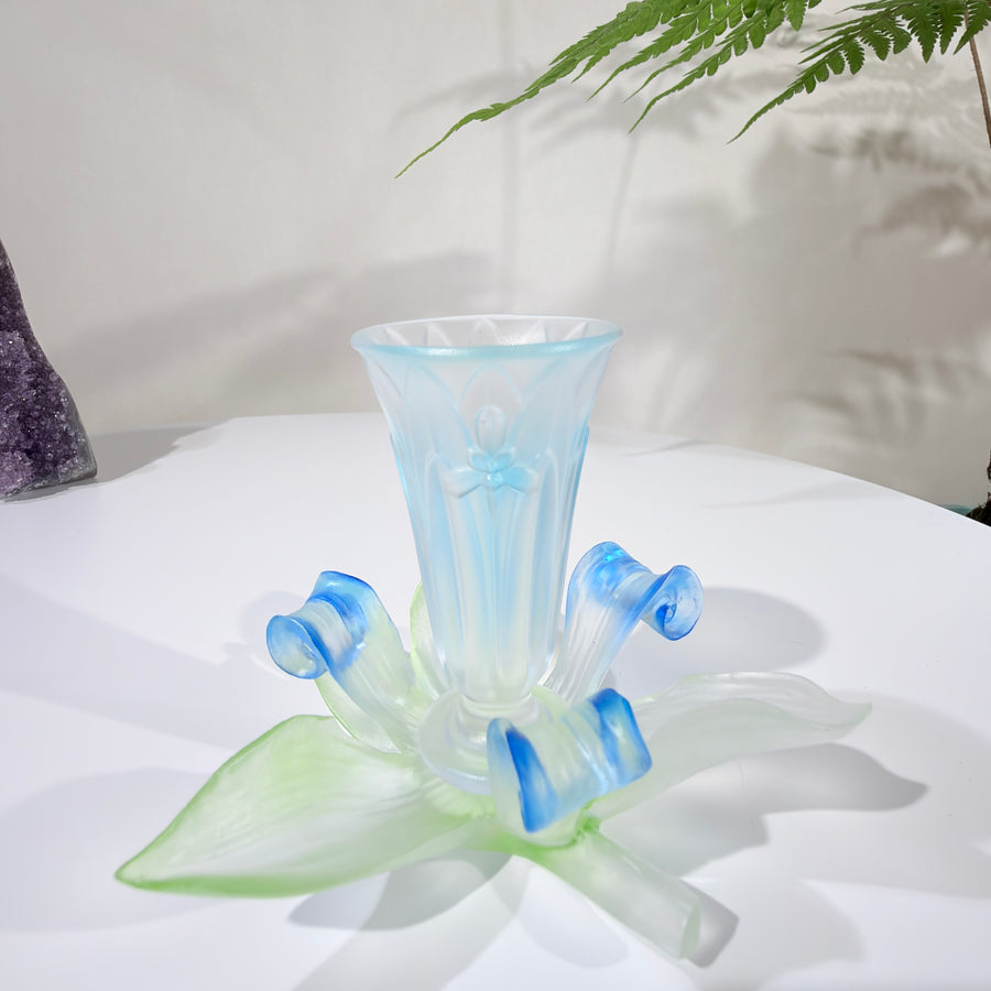 Twelve Flower Goddesses · Blossom Wine Collection January Orchid · Li Qingzhao 李清照