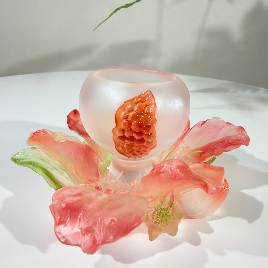 Twelve Flower Goddesses · Blossom Wine Collection · June Pomegranate Blossom · Hongfu Nü 紅拂女