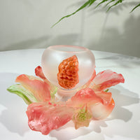 Twelve Flower Goddesses · Blossom Wine Collection · June Pomegranate Blossom · Hongfu Nü 紅拂女