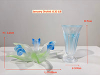 Twelve Flower Goddesses · Blossom Wine Collection January Orchid · Li Qingzhao 李清照