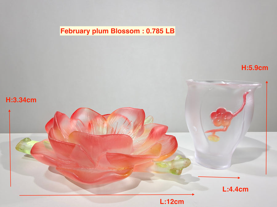 Twelve Flower Goddesses · Blossom Wine Collection · February Plum Blossom · Madame Huarui 花蕊夫人