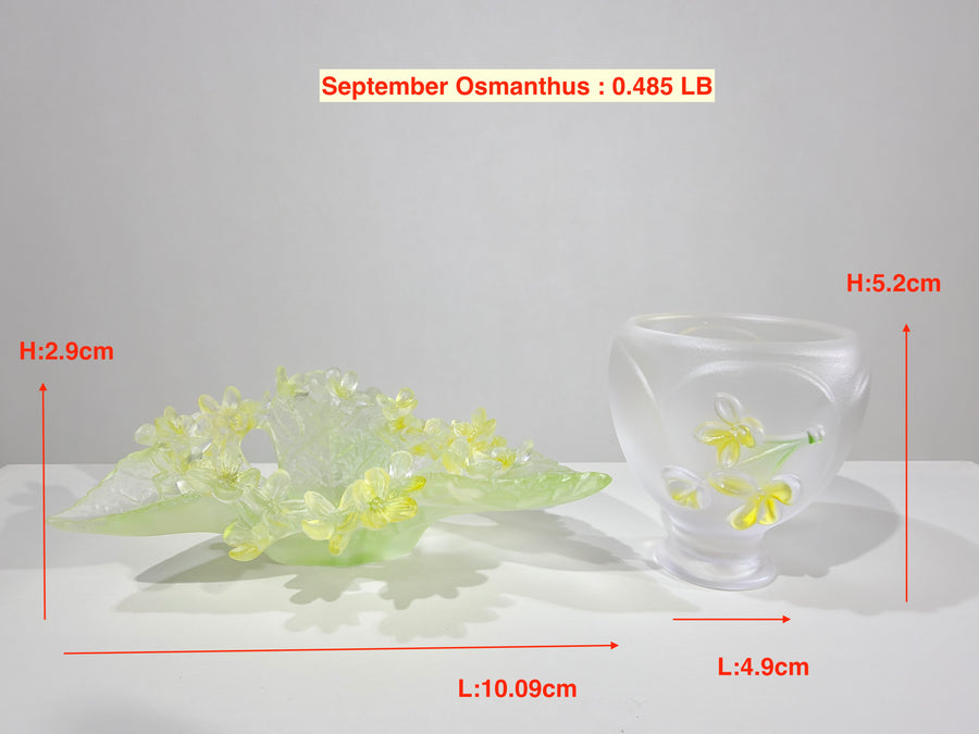 Twelve Flower Goddesses · Blossom Wine Collection · September Osmanthus · Ban Zhao 班昭