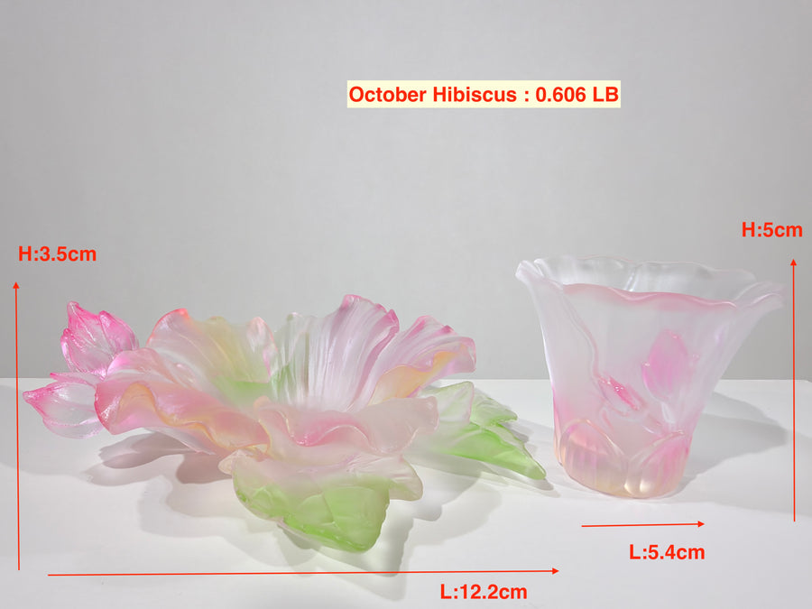 Twelve Flower Goddesses · Blossom Wine Collection · October Hibiscus · Hai Lanzhu 海蘭珠
