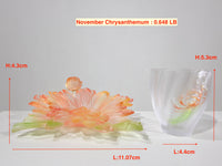 Twelve Flower Goddesses · Blossom Wine Collection · November Chrysanthemum · Zhu Shuzhen 朱淑真