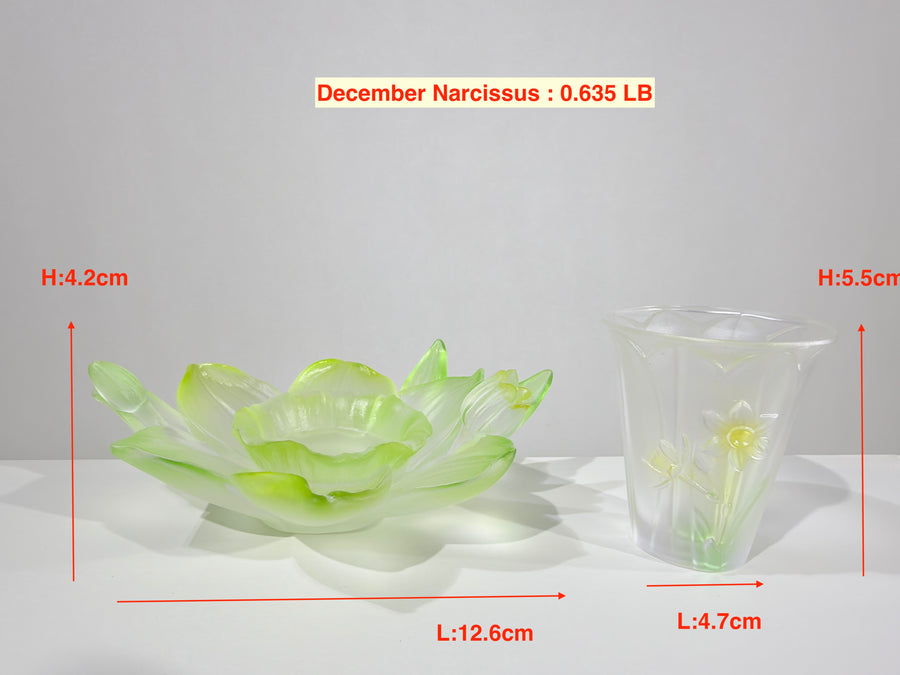 Twelve Flower Goddesses · Blossom Wine Collection · December Narcissus · Ban Jieyu 班婕妤