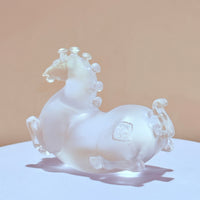 Little Horses · Pearl White Liuli Sculpture