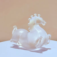 Little Horses · Pearl White Liuli Sculpture
