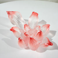 Lotus Serenity · Pink Liuli Lotus Incense Holder