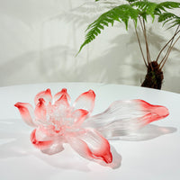 Lotus Serenity · Pink Liuli Lotus Incense Holder