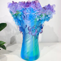 Azure Orchid · Blue Liuli Orchid Vase