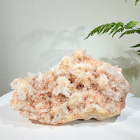 Natural Peach Crystal Cluster · One-of-a-Kind Mineral Specimen