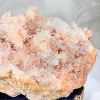 Natural Peach Crystal Cluster · One-of-a-Kind Mineral Specimen