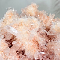 Natural Peach Crystal Cluster · One-of-a-Kind Mineral Specimen