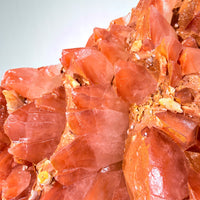 Natural Red Calcite Crystal Cluster · One-of-a-Kind Formation