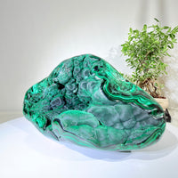 Natural Malachite · One-of-a-Kind Sculptural Mineral Specimen
