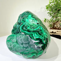 Natural Malachite · One-of-a-Kind Sculptural Mineral Specimen