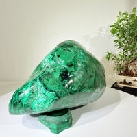 Natural Malachite · One-of-a-Kind Sculptural Mineral Specimen