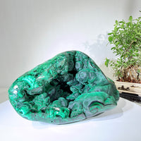 Natural Malachite · One-of-a-Kind Sculptural Mineral Specimen